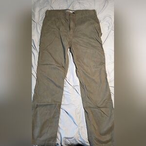 Carhartt Men’s Relaxed Fit Work Pants – 38x34 – Olive Green